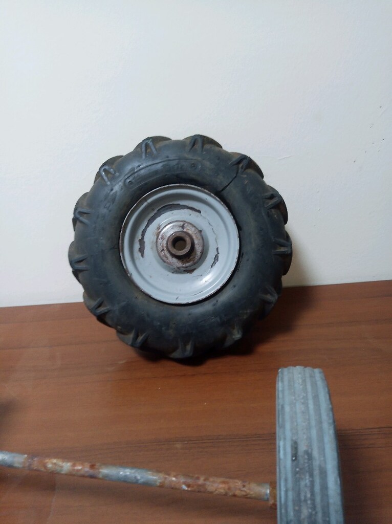 şişme veya dolma çapa motoru tekeri 750 TL veya el arabasi tekeri - 3