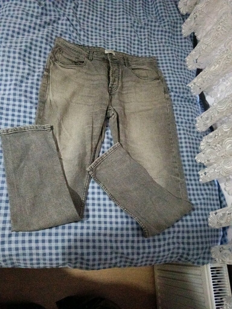 erkek kot pantolon pull bear - 2