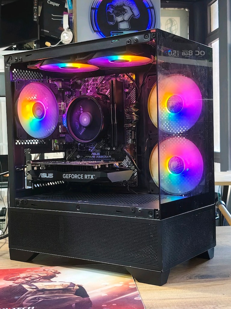 RTX 3050 RYZEN5 5500 16GB RAM 500GB M2SSD 500W AKVARYUM OYUNCU - 3