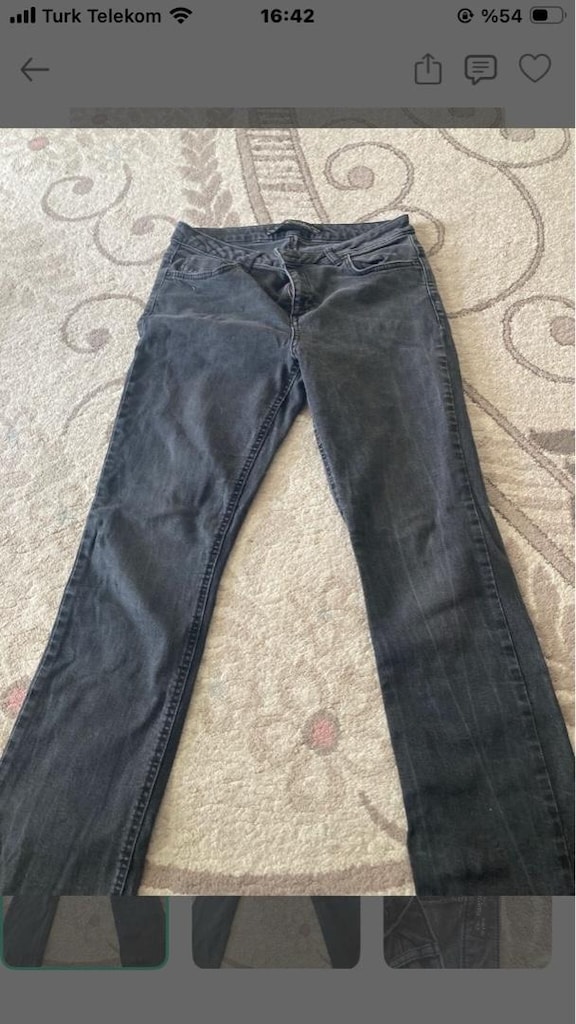 siyah jean pantolon erkek