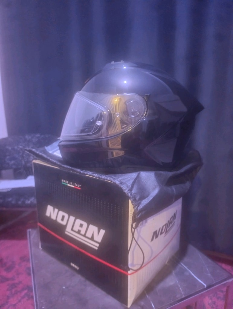 Nolan 301-N60⁶ Classico Parlak Siyah-Pinlock Motorsiklet Kaskı (GO) - 5