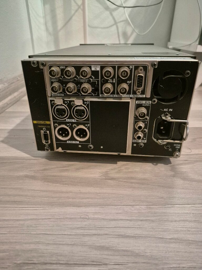 Panasonic AJ-SD255EDVCPRO ve DV formatlarında kayıt ve oynatma - 4