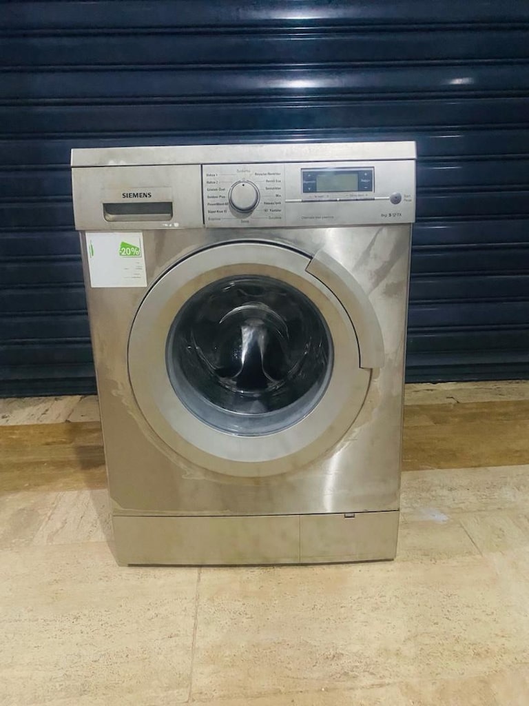 siemens marka 8kg yıkqmalı dijital ekran inoks - 7