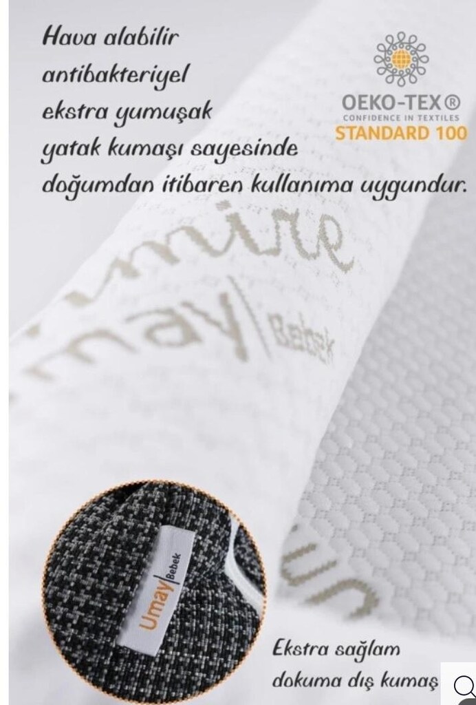 Sıfır çantalı Taşınabilir Reflü Yatağı, Babynest, Anne Çantası Dokuma - 4