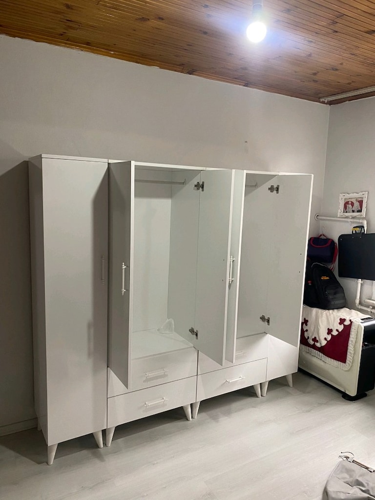 **DAHA UCUZU YOK** ÜCRETSİZ KURULUM KAPIDA ÖDEME GARDROP ELBİSE DOLABI - 2
