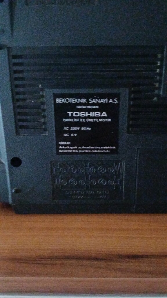 Toshiba Kaset Çalar - 4