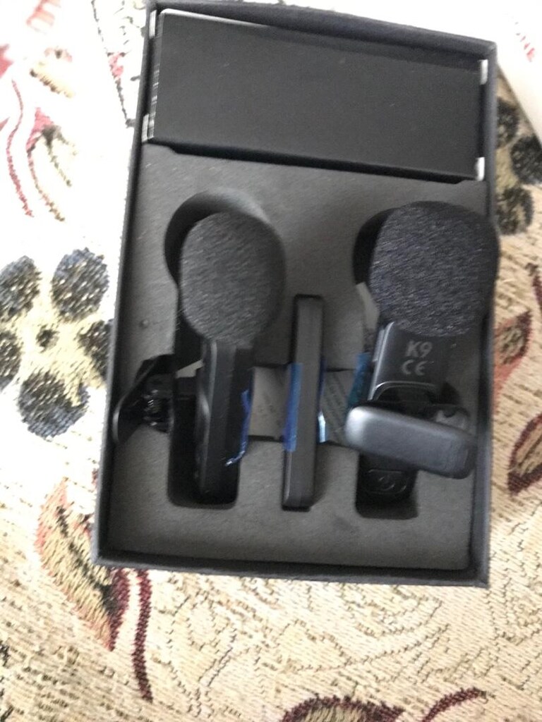 Yaka mikrofonu 2 adet 1 kez kullandım ıphone girişli faturalı - 3