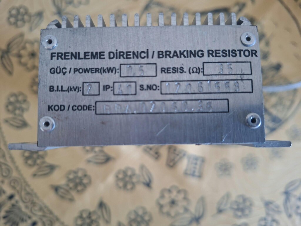 FREN LEME DİRANCİ 6200w 18R 2 Adet - 7