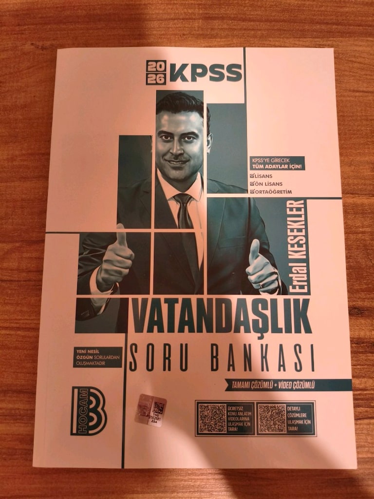 2026 KPSS Ders Notları ve Soru Bankası Seti - 6