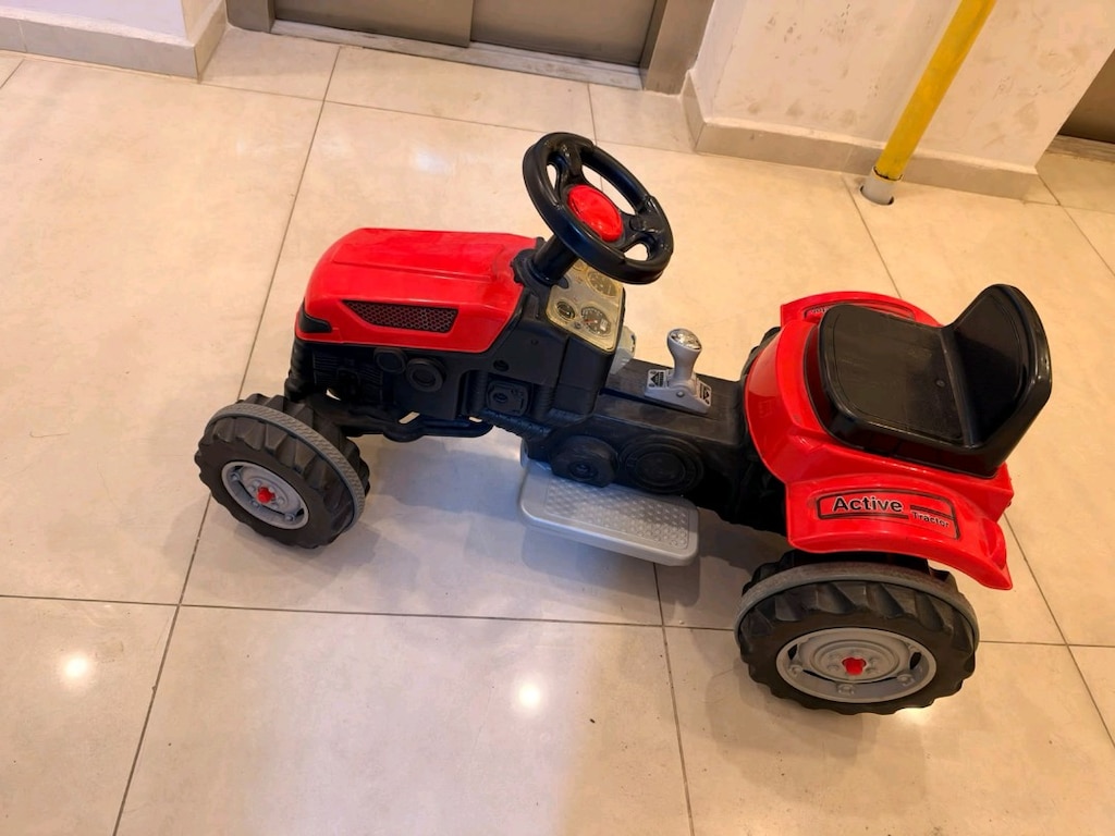 6 V sıfır ayarında akülü traktör - 2