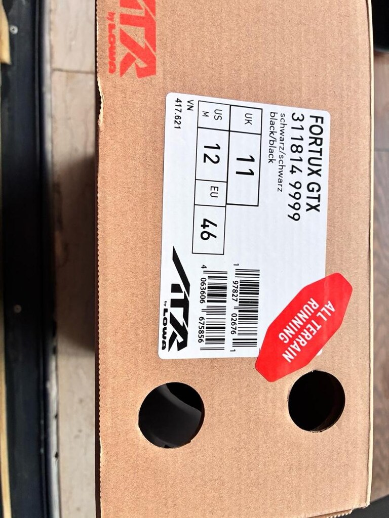 LOWA FORTUX GTX SİYAH 46 NUMARA 29CM - 10