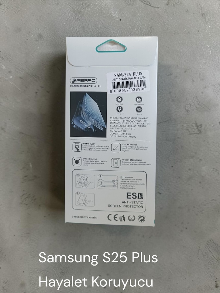 Samsung S25 Plus Hayalet Ekran Koruyucu - 2