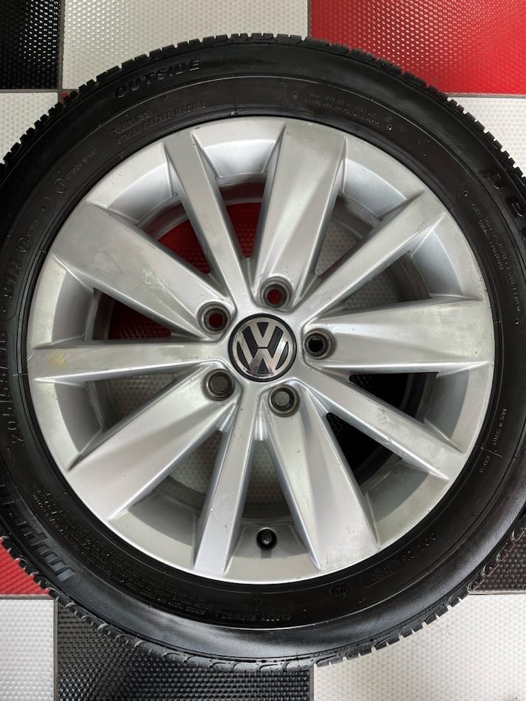 Passat Jetta Orjinal çelik jant 16inç MİCHELİN 205/55/16 yaz lastiği - 3