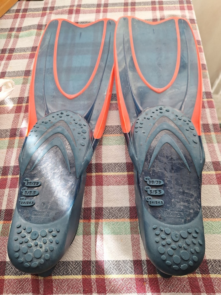 Decathlon Subea FF 100 Uzun Palet 38-39 numara - 3