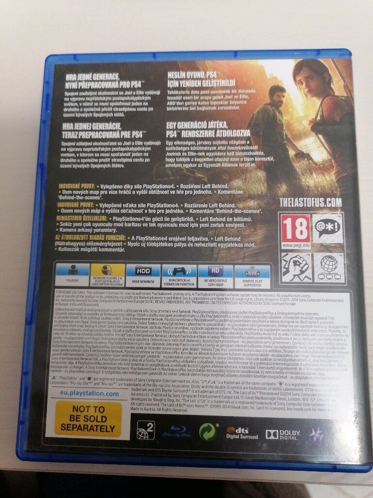 PS4 THE LAST OF US REMASTERED OYUN - 2