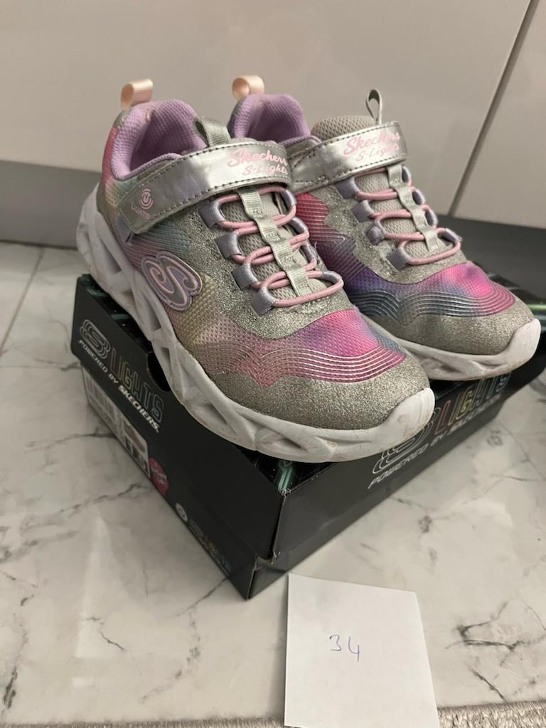 34 numara skechers kız çocuk ayakkabısı - 8