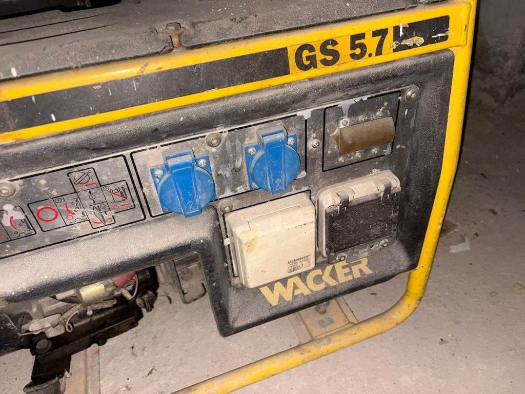 Wacker GS 5.7 benzinli jeneratör - 6