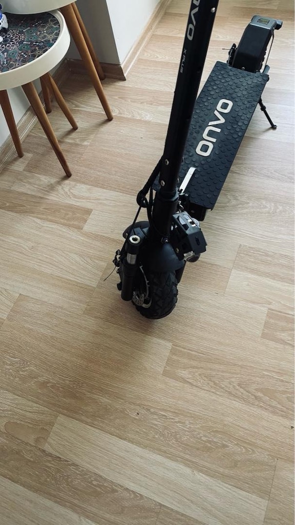 scooter elektrikli yer olmadığı için satıyorum sıfır ayarında temiz - 5