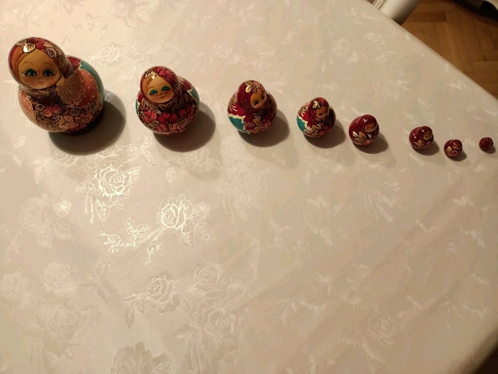 Orijinal Rus matruşka 5'li - 3