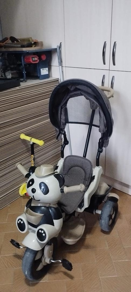 bebek çocuk bisiklet panda - 2