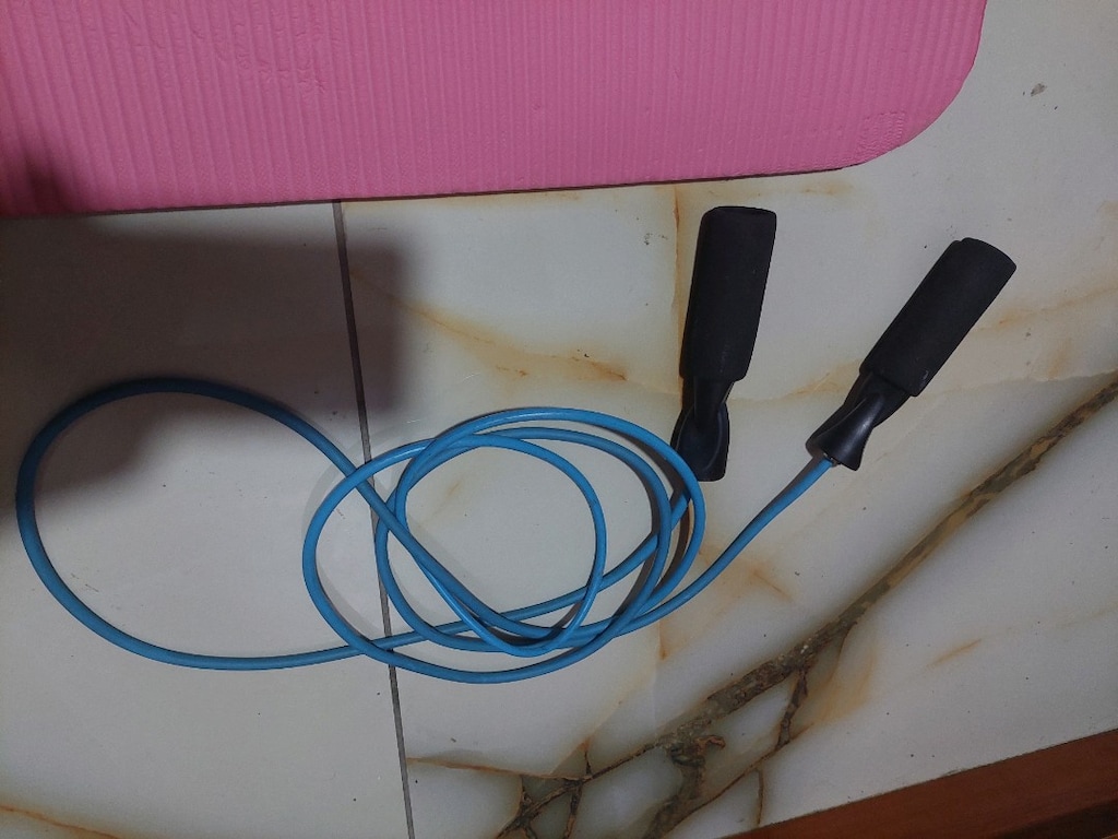 Delta Plates minderi yoga matı. Delta plates topu. Atlama ipi hediye - 8