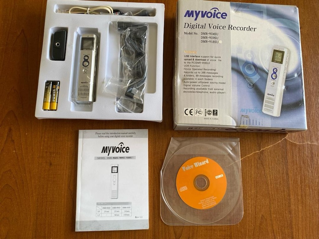 MyVoice DMR-918SU sıfır ses kayıt cihazı - 2
