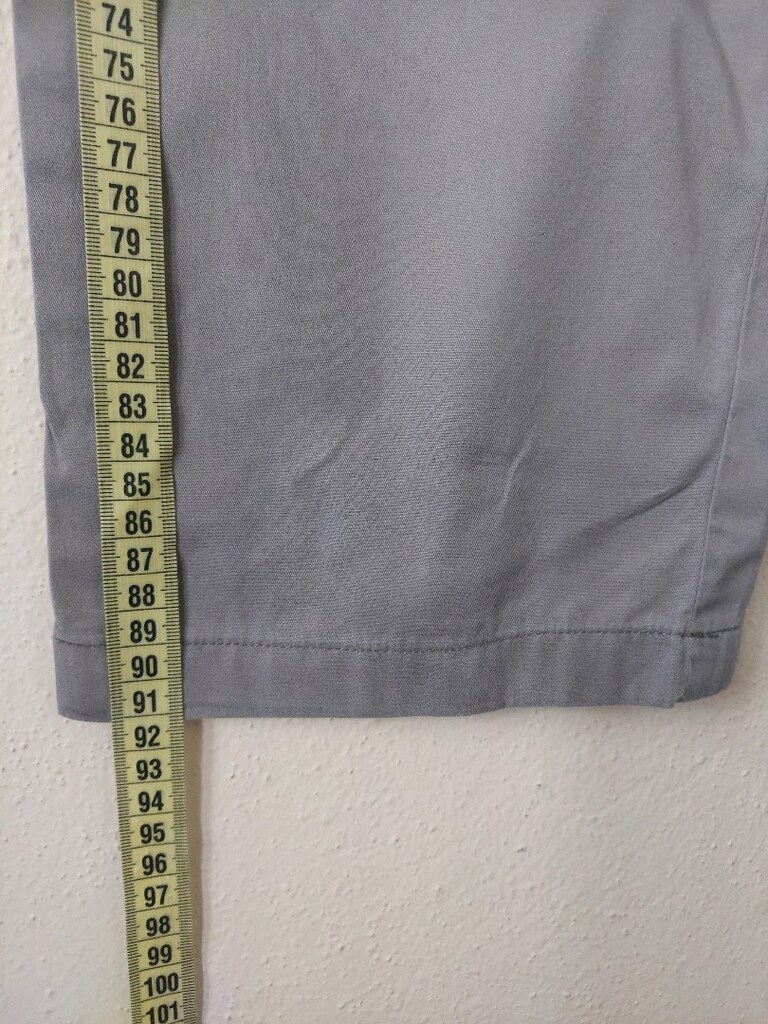 DEFACTO erkek gri ince chino pantolon 30/30 beden - 10