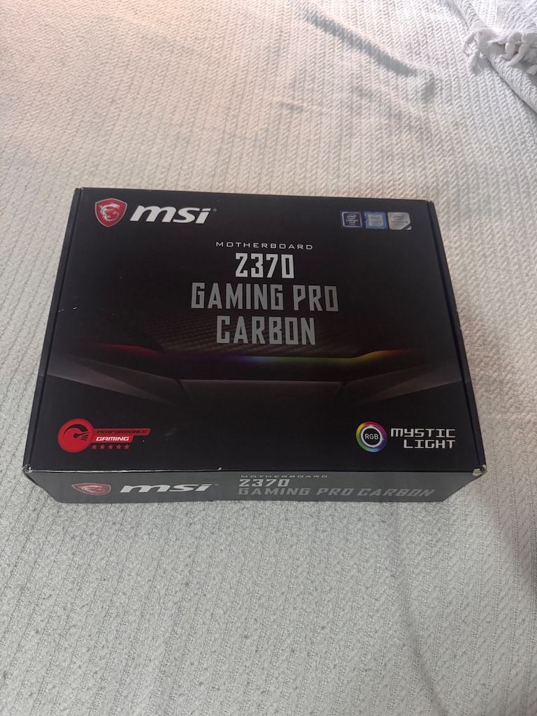 MSİ Z370 gaming carbon - 2