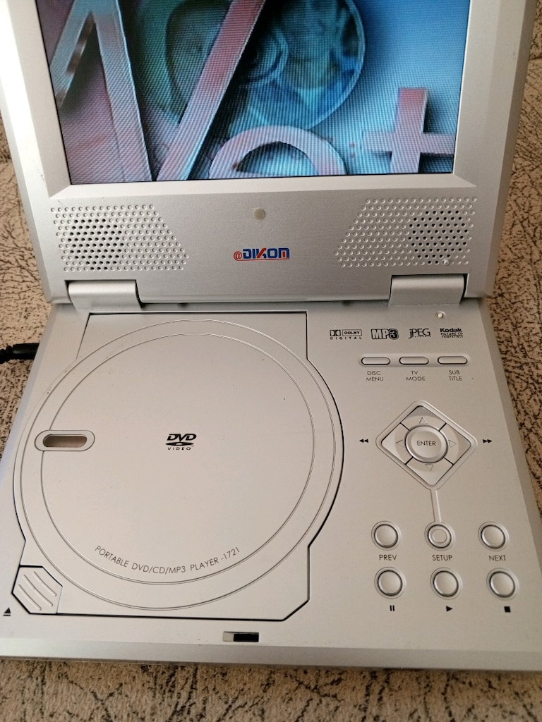 DIKOM portatif DVD/VCD/CD oynatıcı - 4