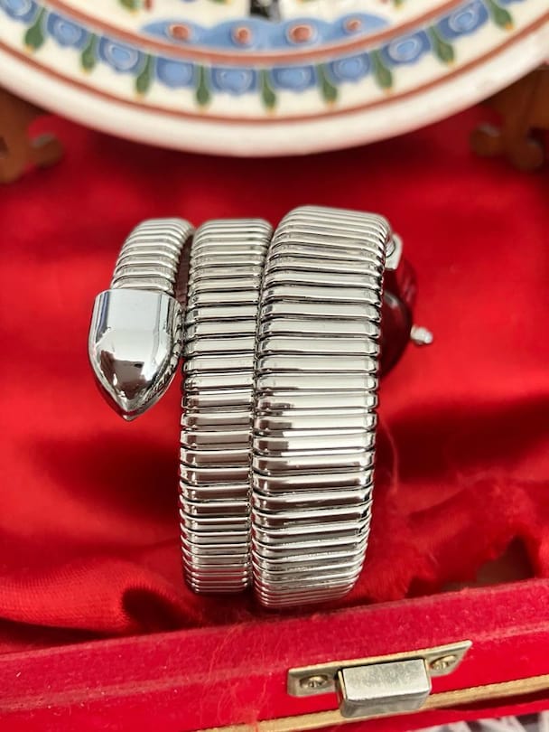 Bulgari Serpenti Yeşil Kadranlı kadın Saat.. - 5