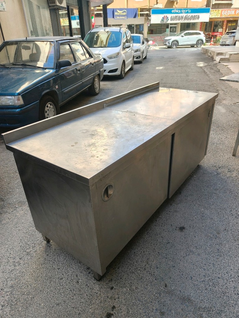 krom kapaklı çalışma tezgahı - 3