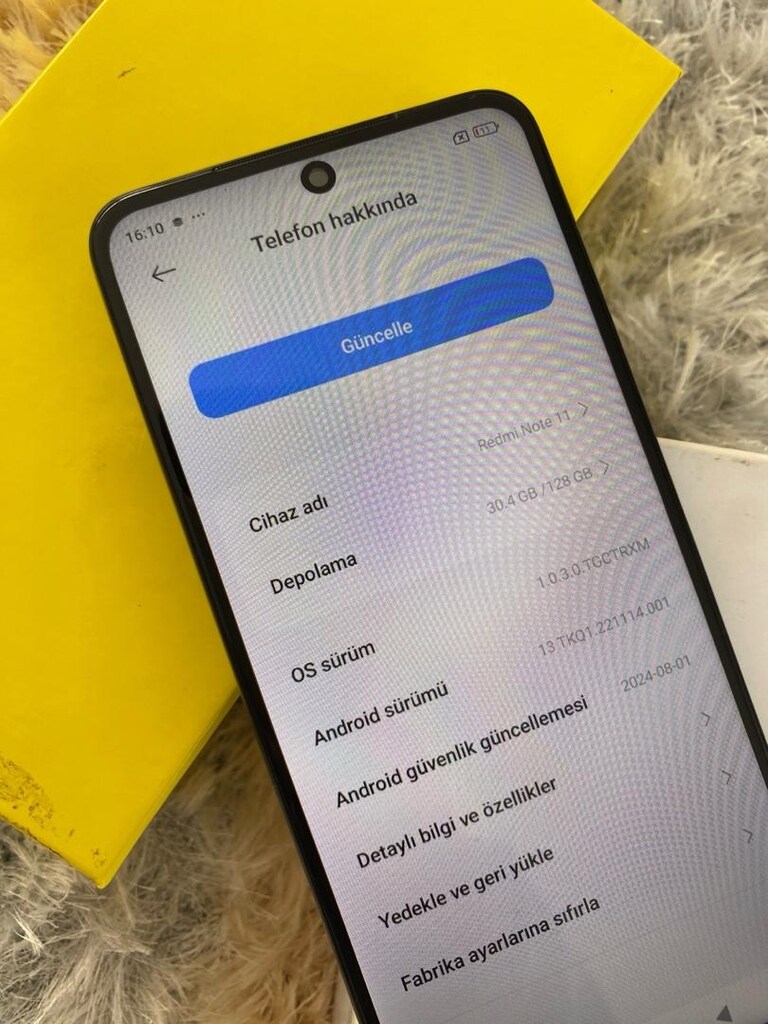 TR NOTE 11 128GB TERTEMİZ!!! - 3