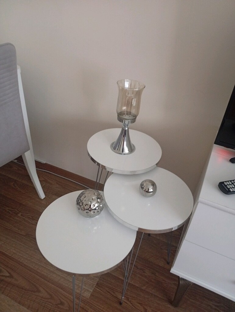 BELLONA l marka akıllı masa+sandalye takımı+3 lü sehpa - 6