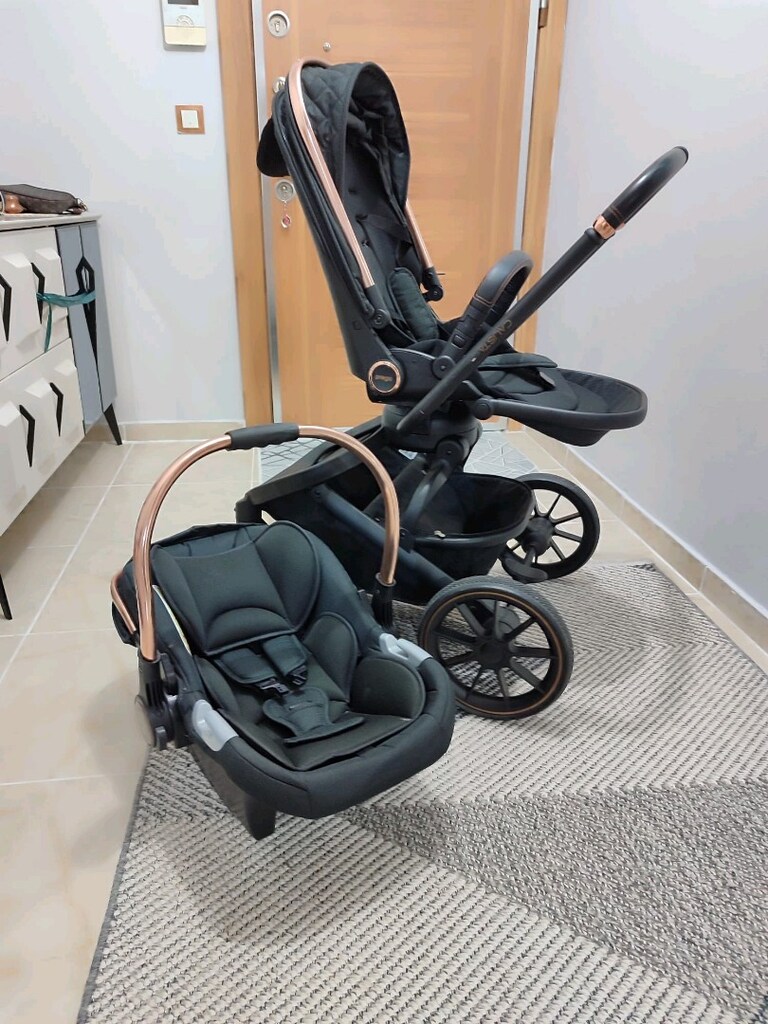 Prego 2045 Calista Travel Sistem Bebek Arabası ve Puset Siyah