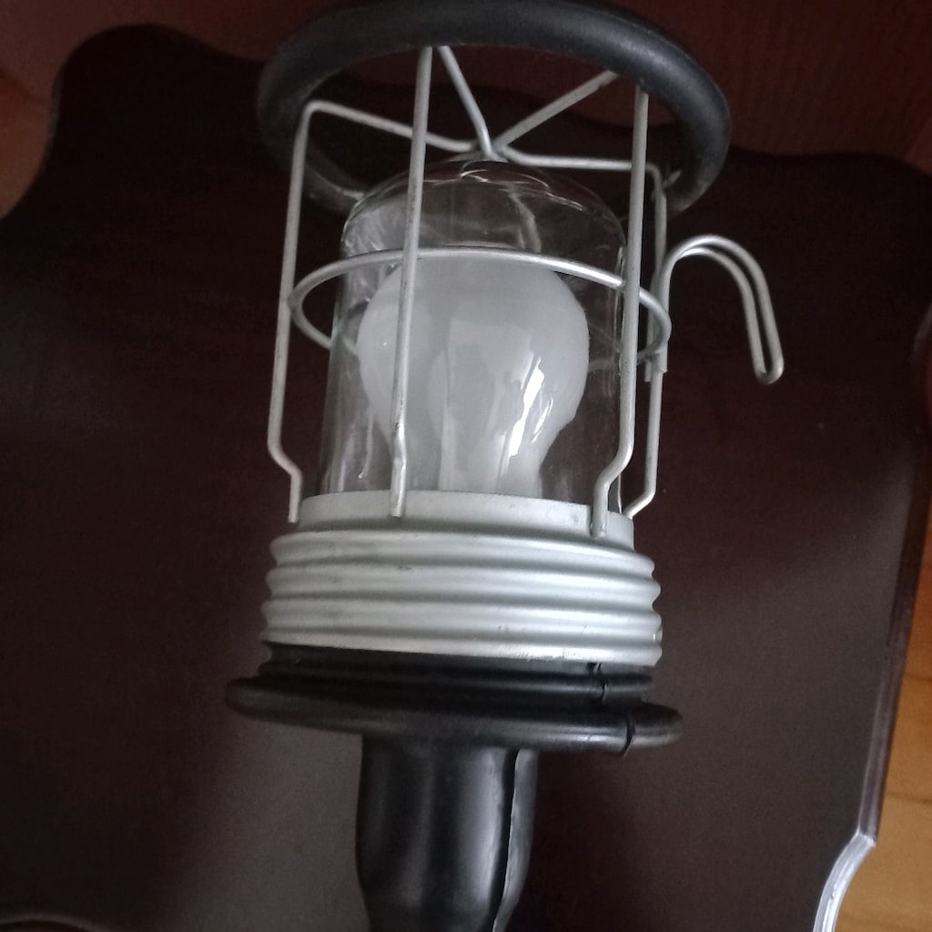 Vintage askılıklı el lambası - 6