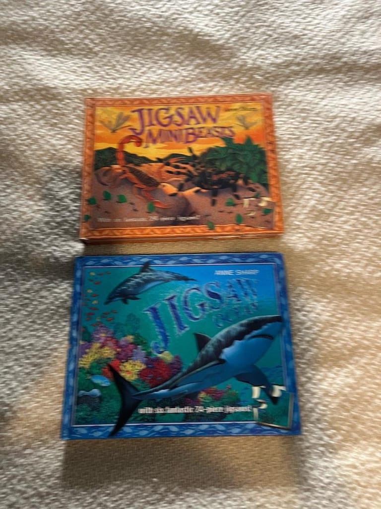 Puzzle kitap 2 adet