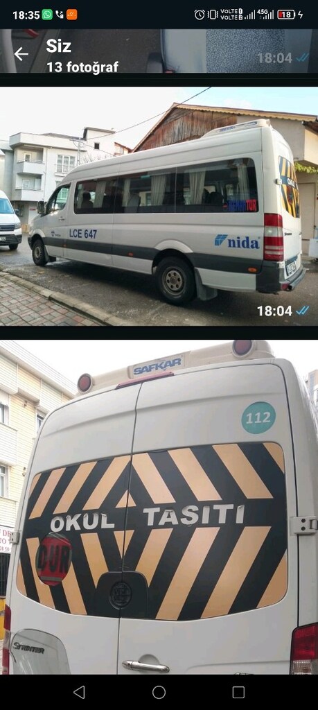 11 bin km 2012 mersedes 2013 trafiğe çıkışlı orjinal km 455000 - 4