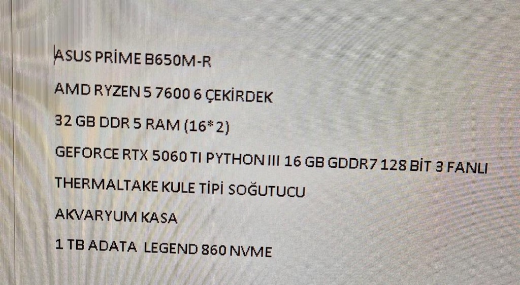 satılık oyun canavarı kasa artı monitör - 3