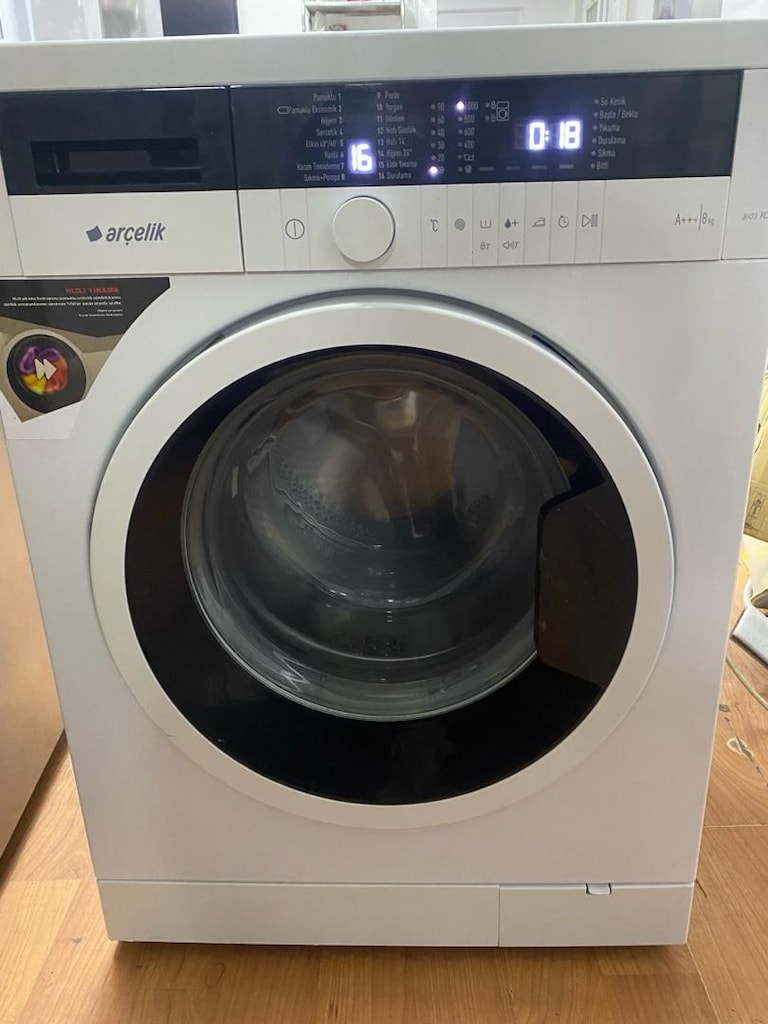 Tertemiz ve Sessiz 8 kg Arçelik Çamaşır Makinesi! - 2