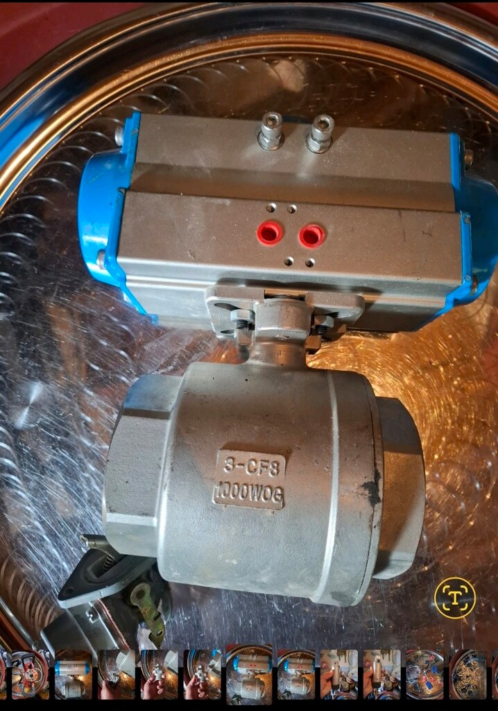 TCK 3 CF8 1000 WOG, endüstriyel akış kontrol vanası - 3