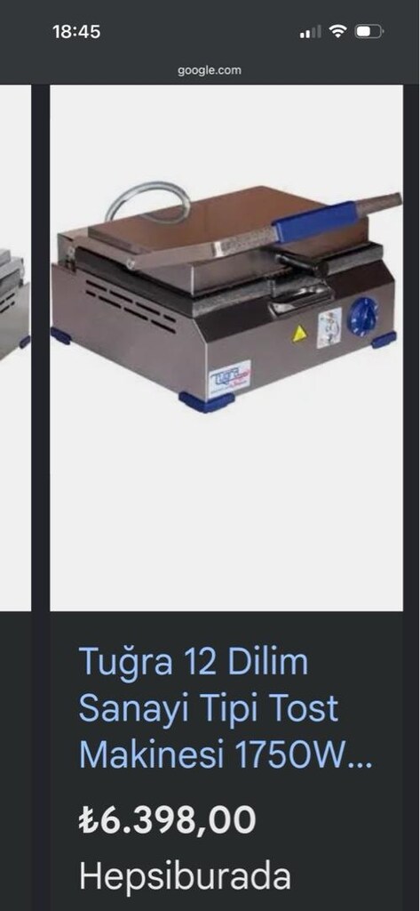 tost makinası sanayi tipi - 6
