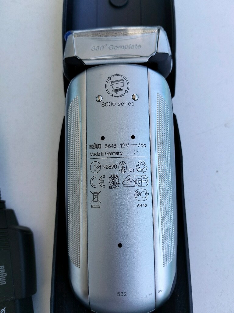 Braun 8995'traş makinesi temiz şarjlı - 6