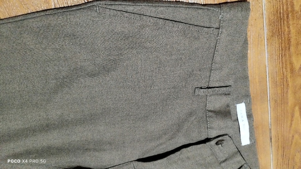 #Zara pantolon.Eni çekilince 40  Boyu 101 Paça 16??.BÜYÜK KIŞ İNDİRİMİ - 3