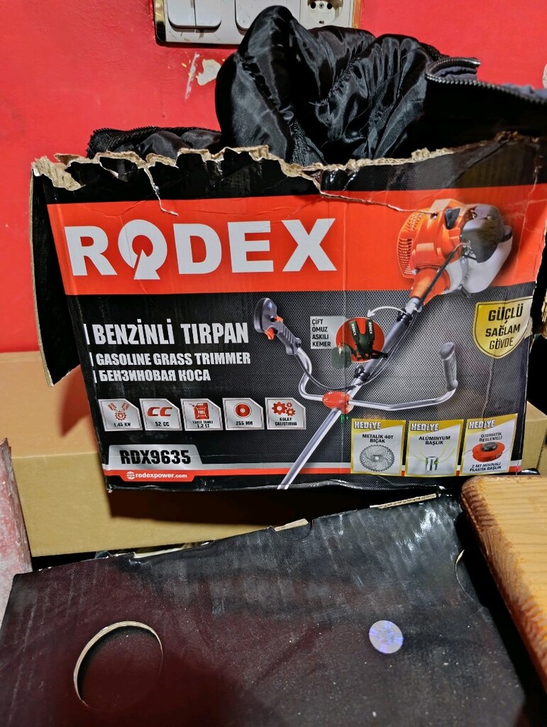 satılık motorlu tırpan. benzinli. - 9