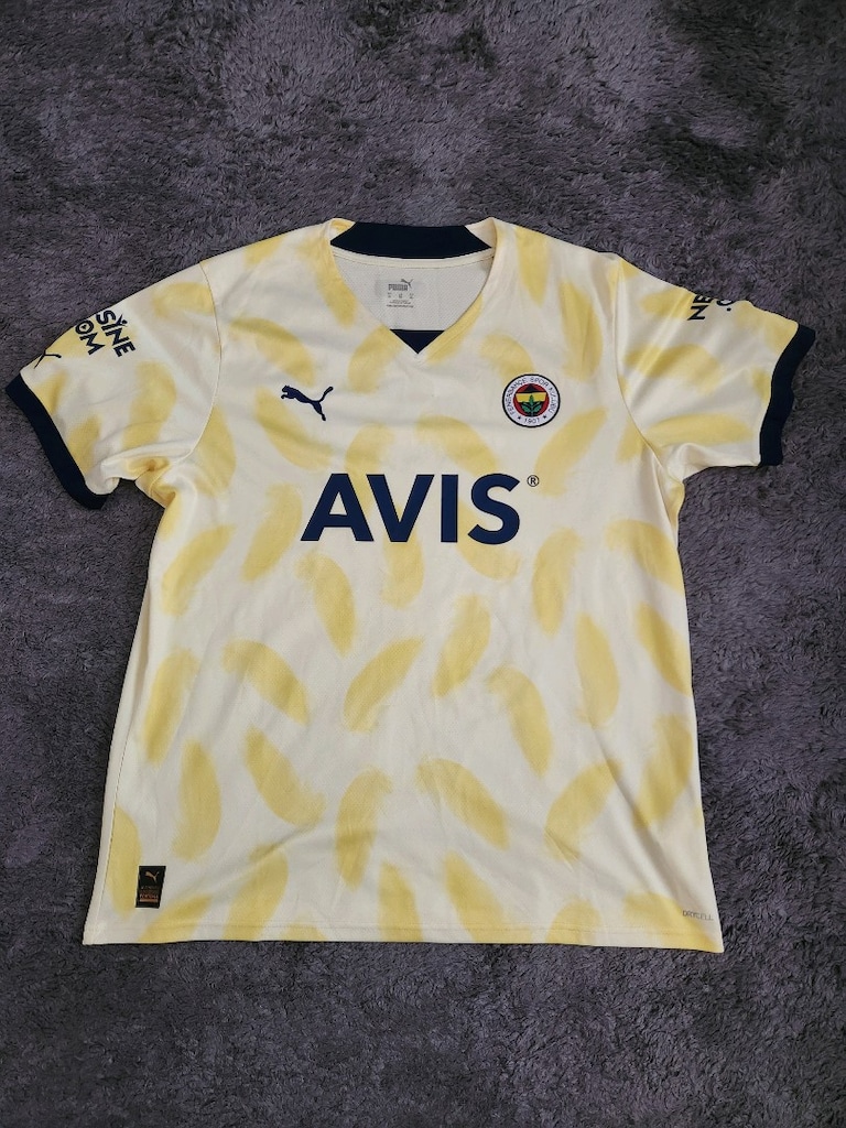 Orijinal Fenerbahçe 2022/23 Alternatif (Sprey) Forma - Puma XL - 2