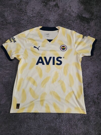 Orijinal Fenerbahçe 2022/23 Alternatif (Sprey) Forma - Puma XL