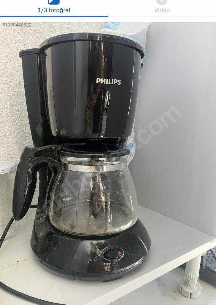 Philips Filtre Kahve Makinesi – Temiz ve Çalışır Durumda - 3