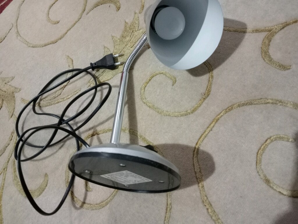 kalın metal masa lambası yeni - 2