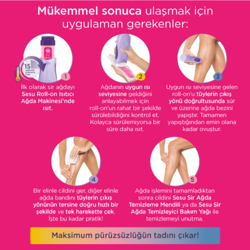 SESU ROLL-ON SİR AĞDA 100 ML (HASSAS CİLTLER) - 6