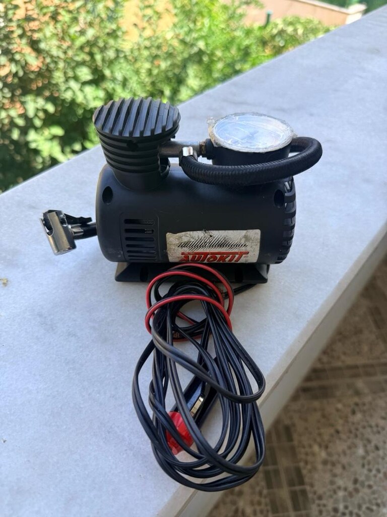 autokit mini kompressör lastik şişirme 250psi - 2